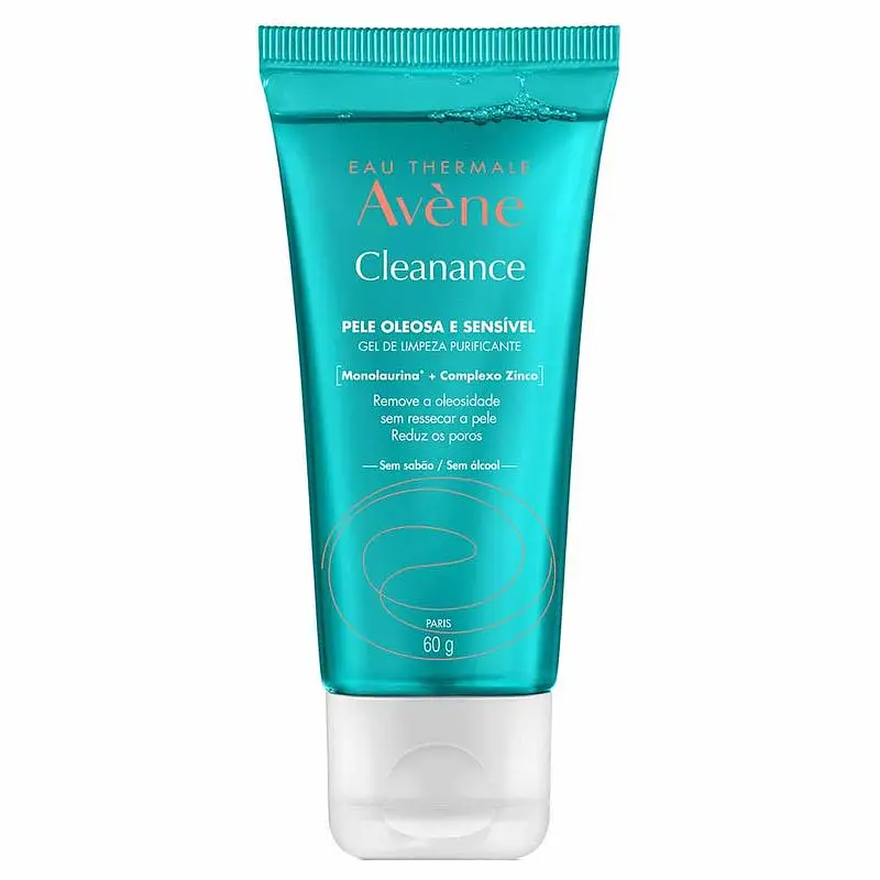 Avène Pele Oleosa E Sensível Gel De Limpeza Purificante