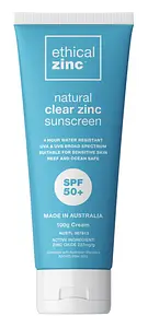 Ethical Zinc SPF 50+ Natural Clear Zinc Sunscreen