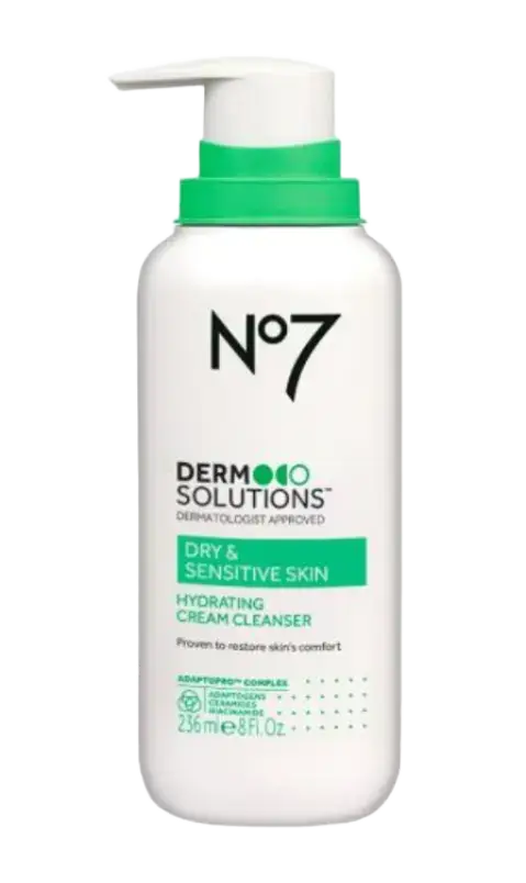No7 Derm Solutions Hydrating Cream Cleanser