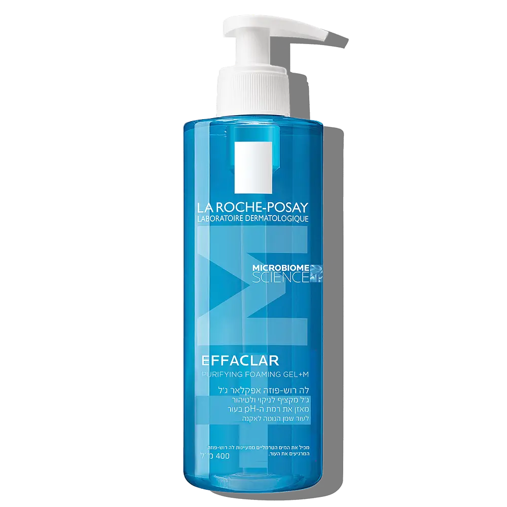 La Roche-Posay +M Effaclar Purifying Foaming Gel Israel