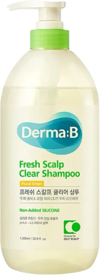 Derma:B Fresh Scalp Clear Shampoo Floral Green
