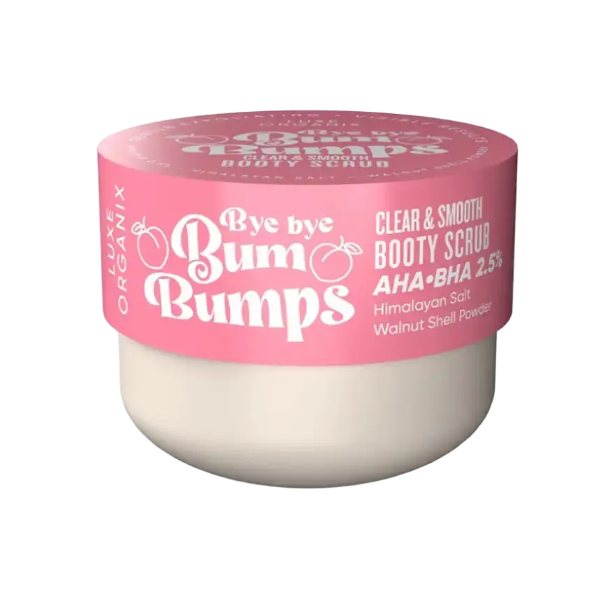 Luxe Organix Bye Bye Bum Bumps Booty Cream Clear & Smooth
