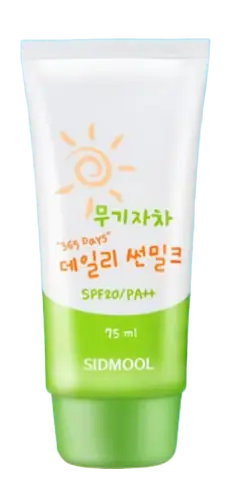 Sidmool Moisture Mild Sun Milk SPF 20 PA++
