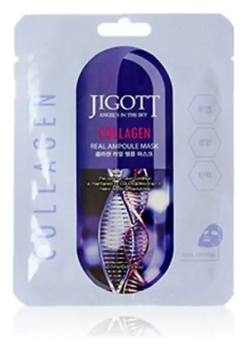 Jigott Real Ampoule Mask Collagen