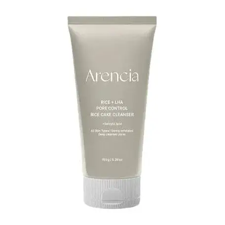 Arencia Rice + LHA Pore Control Rice Cake Cleanser