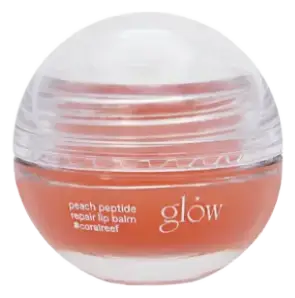 glow Peach Peptide Repair Lip Balm #Coralreef