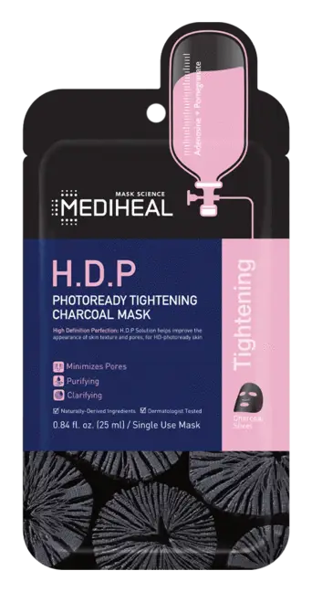 Mediheal H.D.P Photoready Tightening Charcoal Mask
