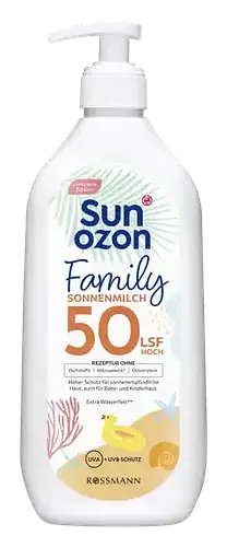 Sunozon Family Sonnenmilch SPF 50