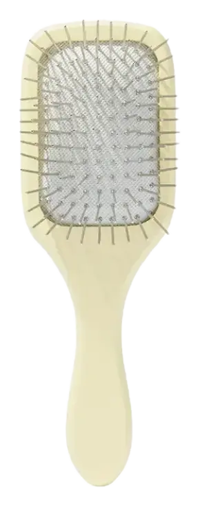 Mane Ready Or Knot Detangling Paddle Hair Brush Mini Size Yellow