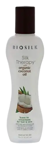 BioSilk Silk Therapy with Coconut Oil Leave in Treatment