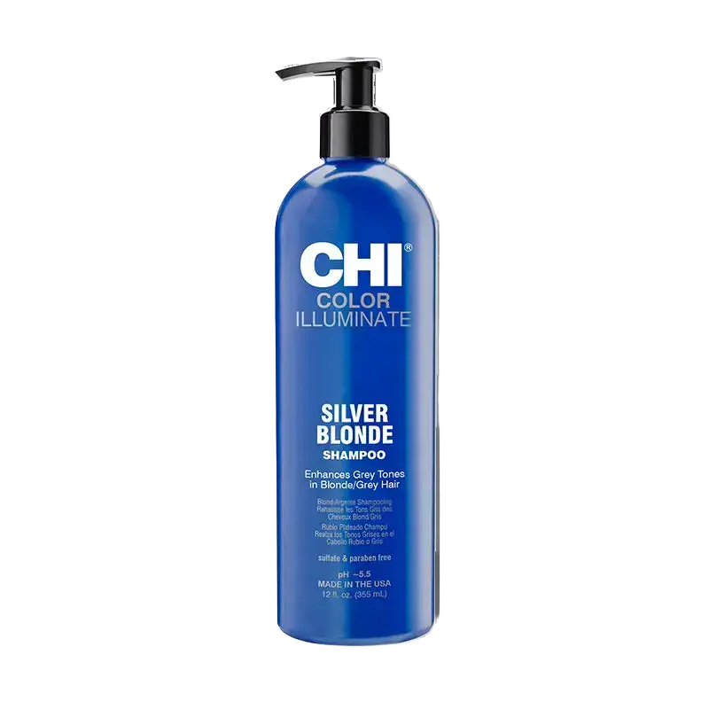 CHI Haircare Color Illuminate Silver Blonde Blue Shampoo
