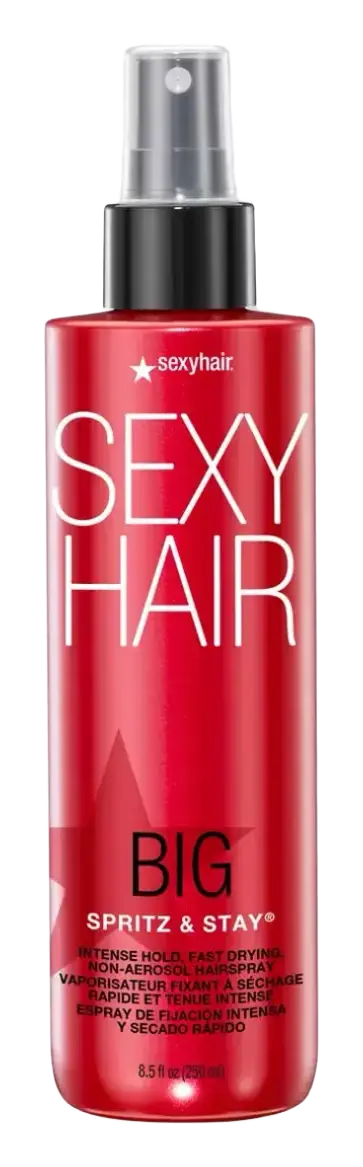 SexyHair Big Spritz & Stay Intense Hold, Fast Drying Non-Aerosol Hairspray