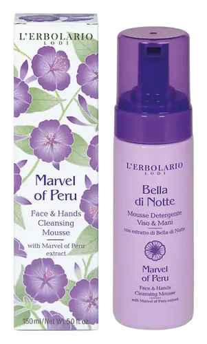 L'Erbolario Marvel Of Peru Face & Hands Cleansing Mousse