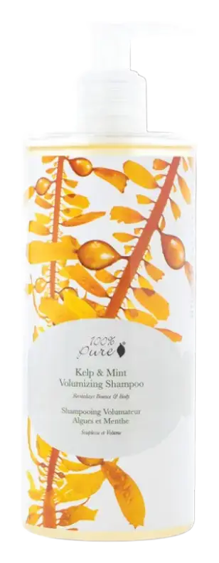 100% Pure Kelp And Mint Volumizing Shampoo