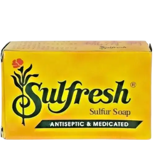 Sulfresh Antiseptic & Medicated Sulfur Soap Yellow