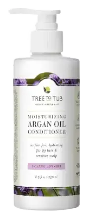 Tree to Tub Moisturizing Argan Oil Conditioner Relaxing Lavender