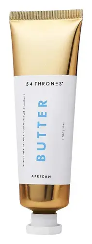 54 Thrones African Beauty Butter Intensive Dry Skin Treatment Moroccan Blue Tansy + Egyptian Blue Chamomile