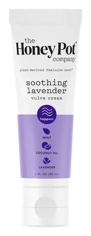 The Honey Pot Soothing Lavender Vulva Cream