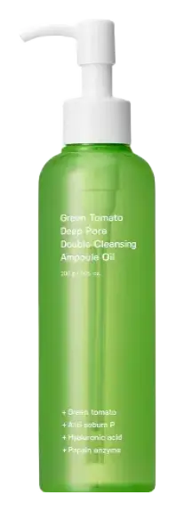 Sungboon Editor Green Tomato Deep Pore Double Cleansing Ampoule Oil