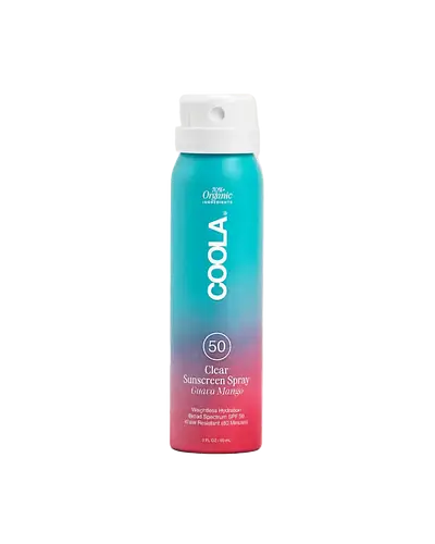COOLA Clear Sunscreen Spray SPF 50 Guava Mango