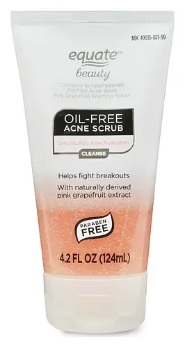 Equate Oil-Free Acne Scrub