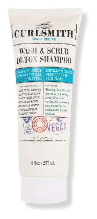 Curlsmith Wash & Scrub Detox Shampoo