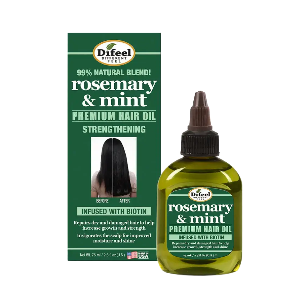 Difeel Rosemary & Mint Premium Hair Oil With Biotin