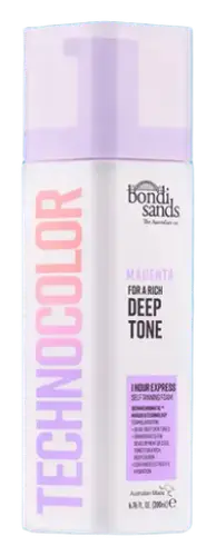 bondi sands Technocolor 1 Hour Express Self Tanning Foam Magenta