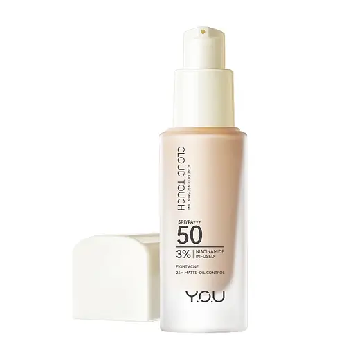 Y.O.U Cloud Touch Acne Defense Skin Tint SPF 50 N504 Rose Vanilla