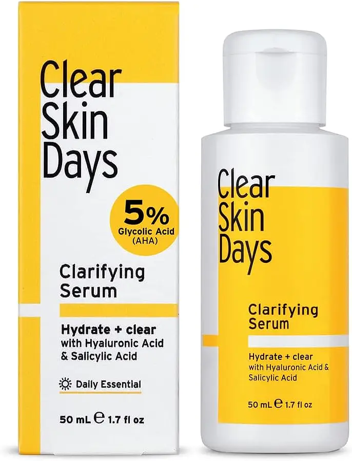 Clear Skin Days Clear Skin Days Hyaluronic Acid, Glycolic Acid & Salicylic Acid Clarifying Serum