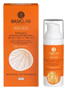 BasicLab Protecticus Tonująca Emulsja Ochronna SPF 50+ PA++++