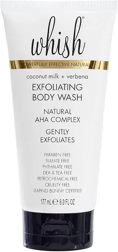 Whish Coconut Milk + Verbena Exfoliating Body Wash