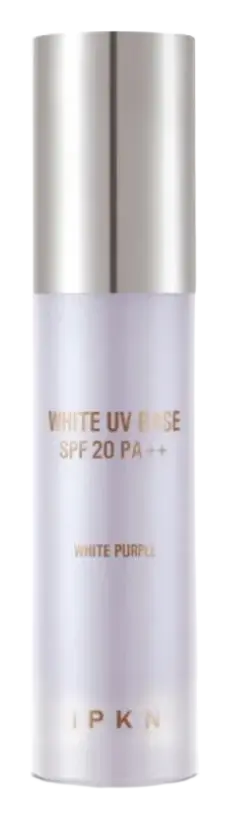 IPKN White UV Base SPF 20 PA++ Sunscreen White Purple