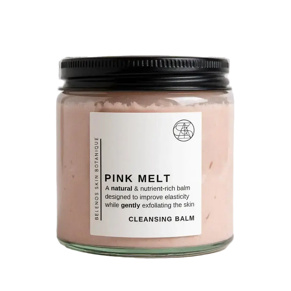 Belenos Skin Botanique Pink Melt Cleansing Balm