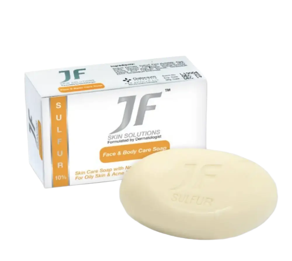 JF The Skin Specialist Sulfur 10% Face And Body Care Soap