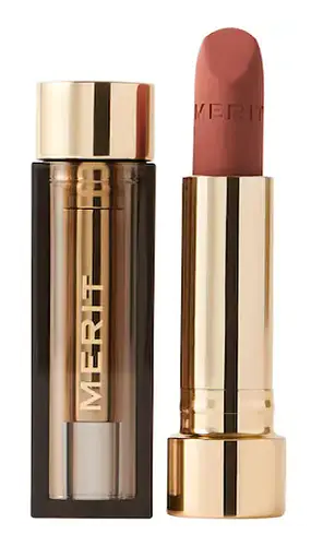 Merit Beauty Signature Lip Lightweight Matte Lipstick Antibes