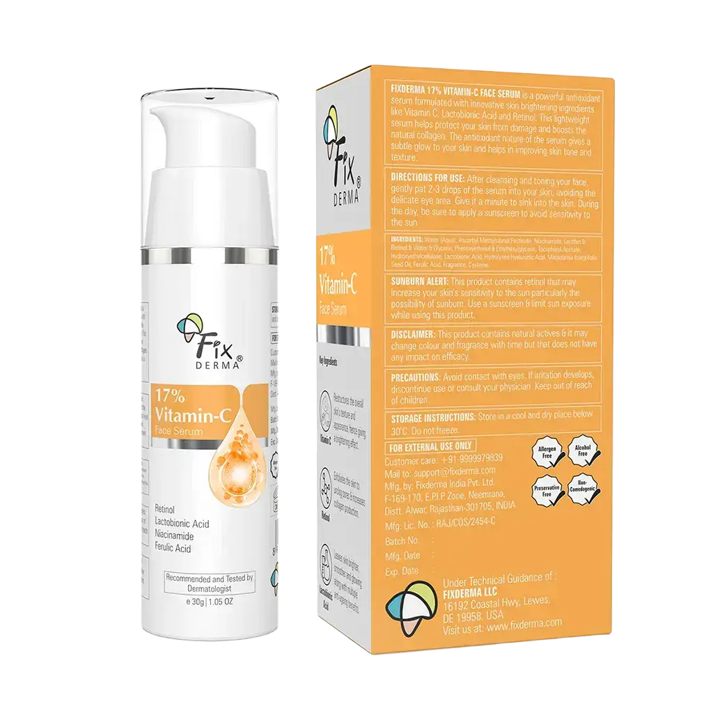 Fixderma Skincare 17% Vitamin-C Face Serum