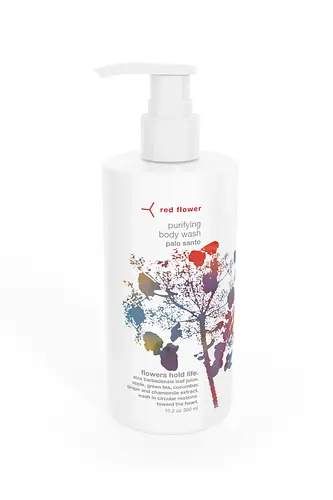 Red Flower Purifying Body Wash Palo Santo