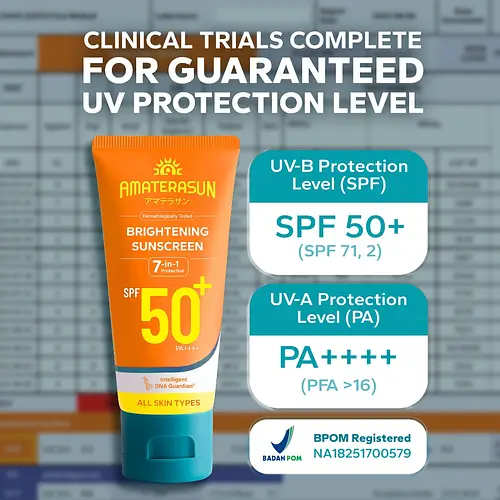 Amaterasun Brightening Sunscreen SPF 50 PA++++