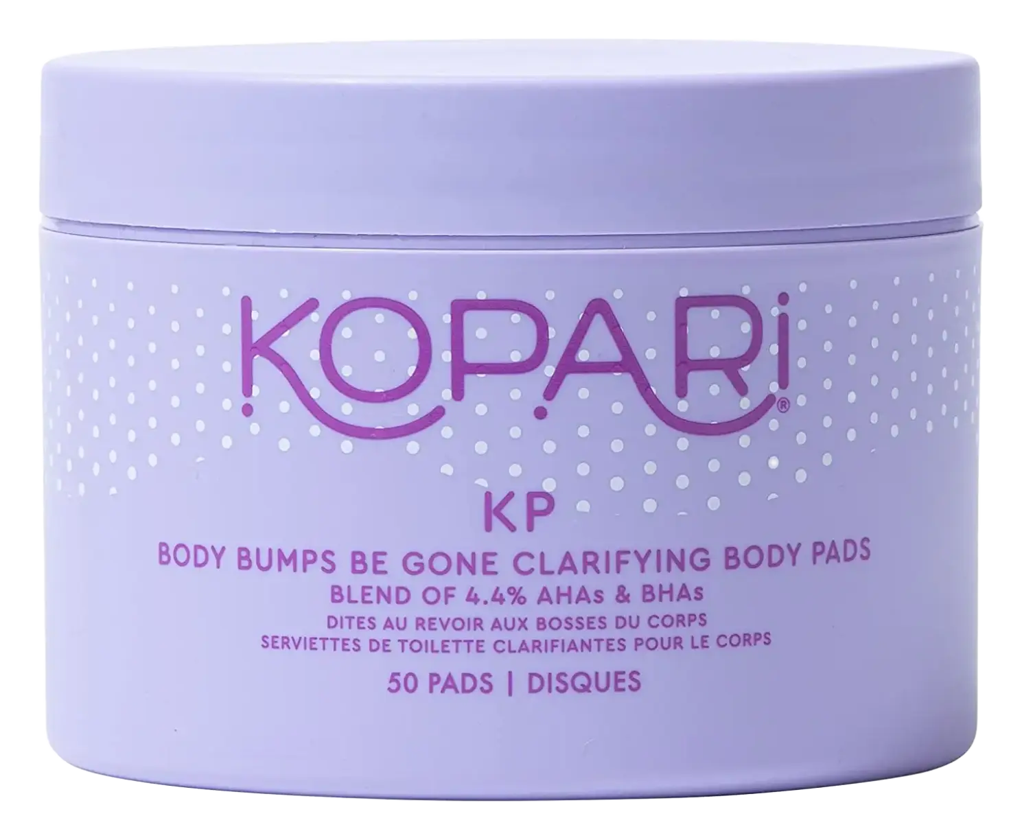 Kopari KP Body Bumps Be Gone Clarifying Body Pads