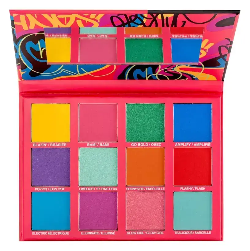 Black Radiance Brilliant Effects Eyeshadow Palette Tribal Bright