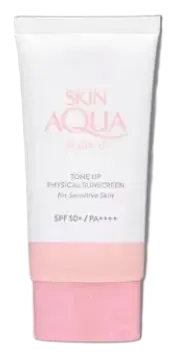 Skin Aqua Sunplay Tone Up Physical Sunscreen For Sensitive Skin SPF 50+ PA++++