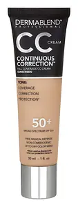 Dermablend Professional Continuous Correction Tone-Evening CC Cream SPF 50+ 37N Medium