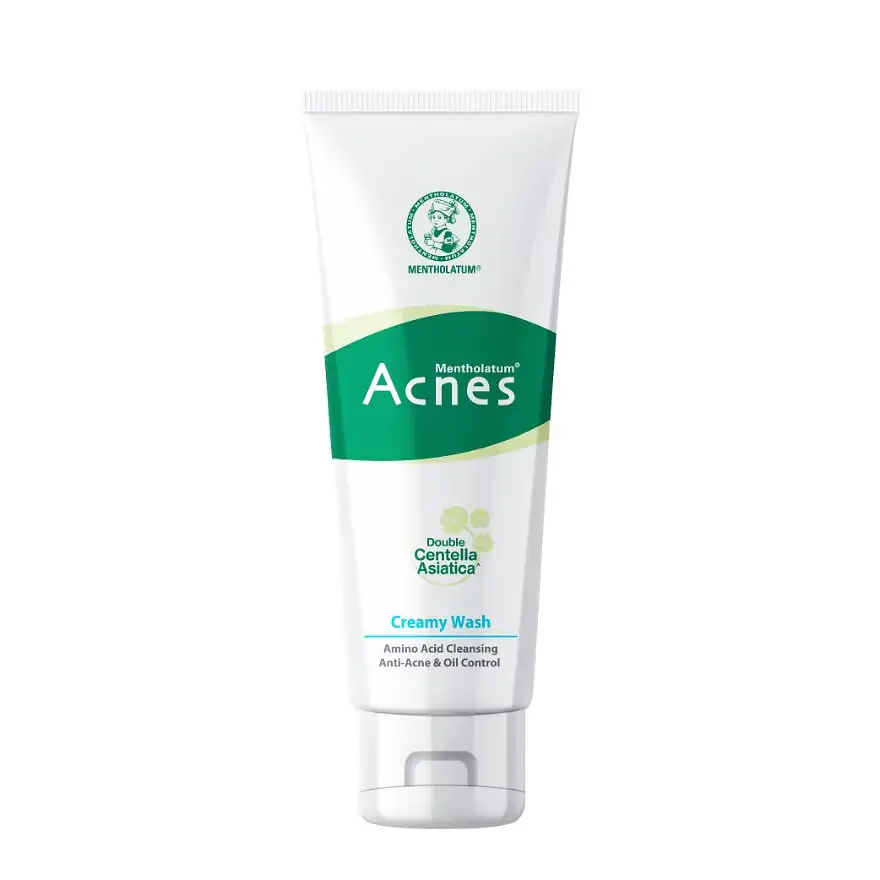 Acnes Creamy Wash Double Centella Asiatica