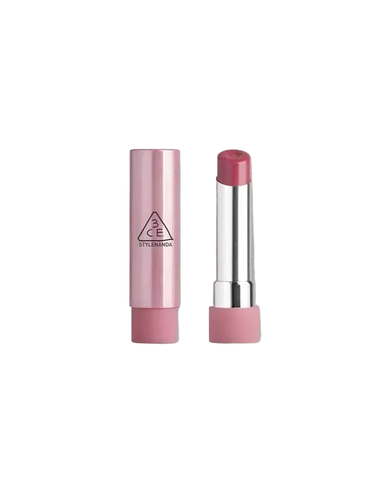 3CE Glazy Lip Glow Pink Tube