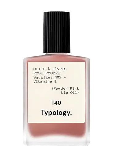 Typology T40 Tinted Lip Oil Powder Pink
