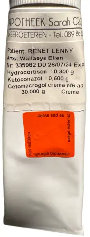 Apotheek Sarah Croux Cortisonezalf