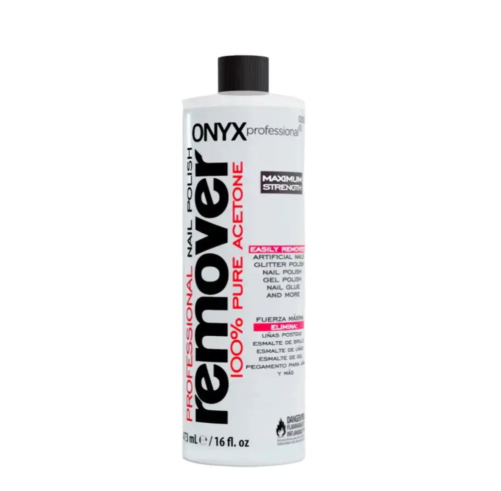 Onyx Professional 100% Pure Acetone Nail Polish Remover
