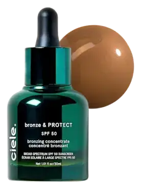 ciele. Bronze & Protect SPF 50 Bronzing Concentrate SPF 50+ 1
