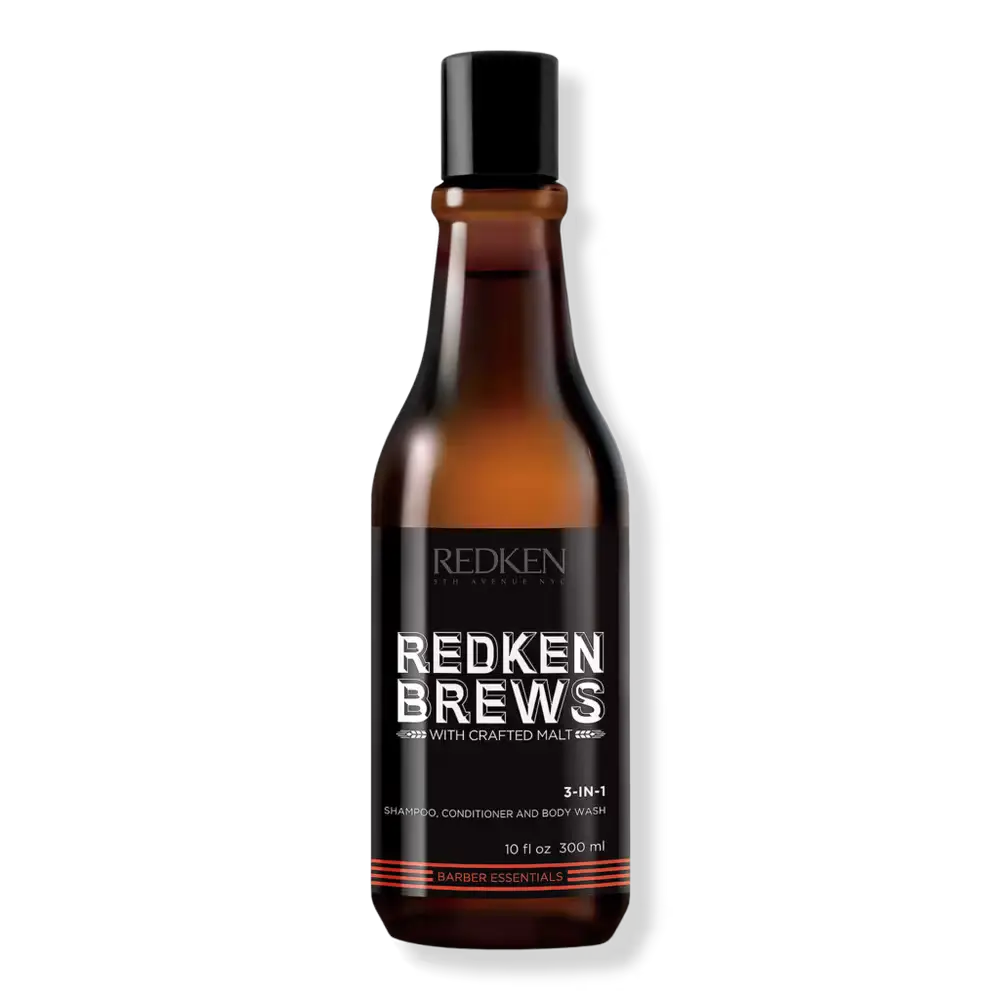 REDKEN Brews 3-In-1 Shampoo, Conditioner And Body Wash